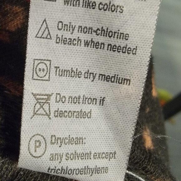 Smart Blanks World Tour Tiger Rock and Roll Hoodie Sweatshirt Medium 13B - Picture 15 of 16